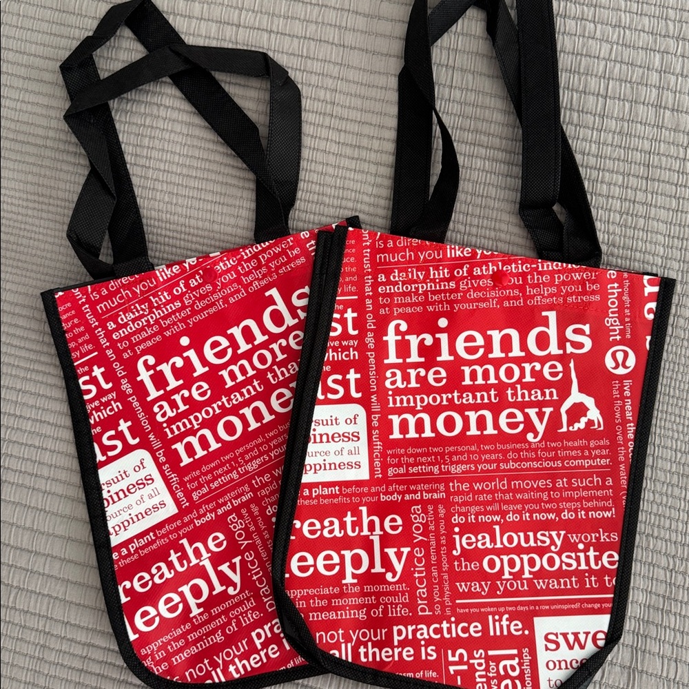 Lululemon small shopping bag bundle